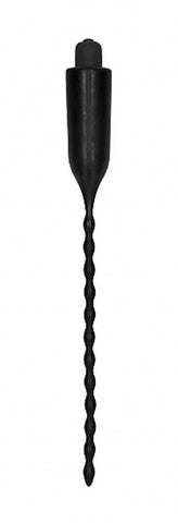 Shots Toys Electroshock Urethral Sounding Plug with Dual E Stim Vibration - Electro Sex