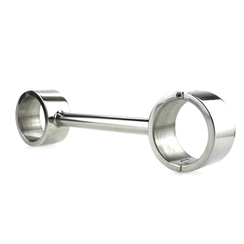 Ellipse Shape Steel Wrist Bar and Cuffs Hot Seller Sex Toy - - Spreaders and Hangers