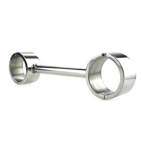 BDStyle Ellipse Shape Steel Wrist Bar and Cuffs with Premium Steel Construction - Spreaders and Hangers
