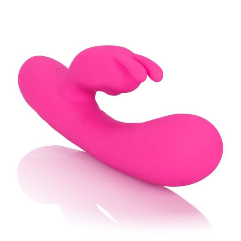 California Exotics Embrace Massaging G Rabbit Vibrator Pink Dual Motor - - Rabbit Vibrators