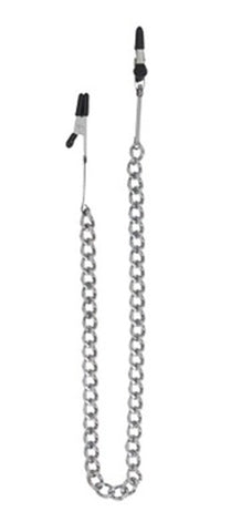 Spartacus Enterprises Endurance Teaser Tip Clamps with Link Chain - Nipple and Clit Clamps