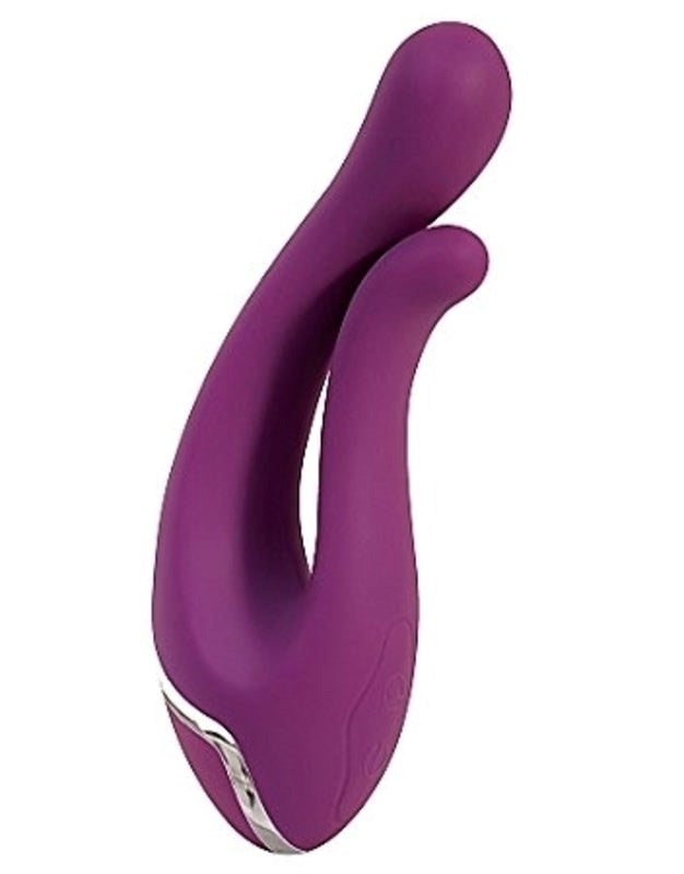 Adam & Eve Eves Obsession Dual Massager Hands Free G Spot Vibrator - - Rabbit Vibrators