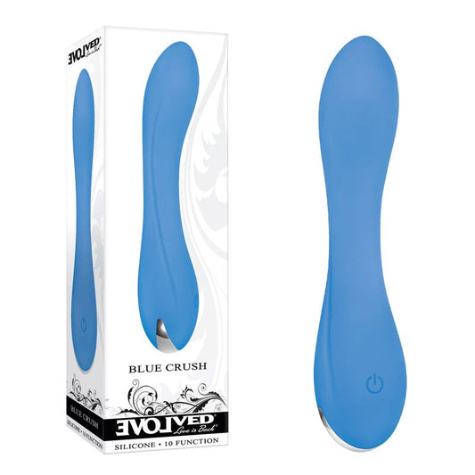 Evolved BLUE CRUSH - Petite Pleasure Powerhouse - - G-Spot Vibrators
