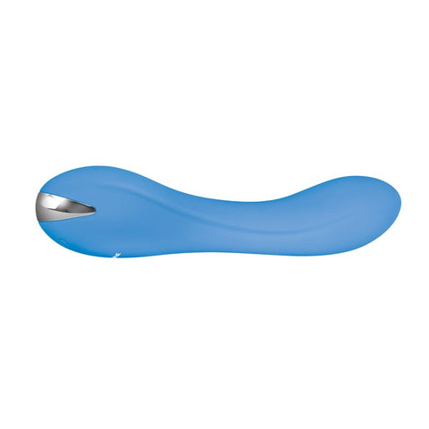 Evolved BLUE CRUSH Petite Pleasure Powerhouse Mini Vibrator 10 Modes - G-Spot Vibrators