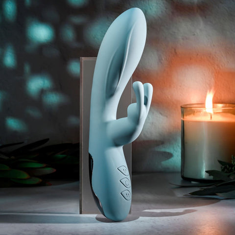 Evolved Boss Bunny Dual Stimulation Rabbit Vibrator with Multiple Patterns - Rabbit Vibrators