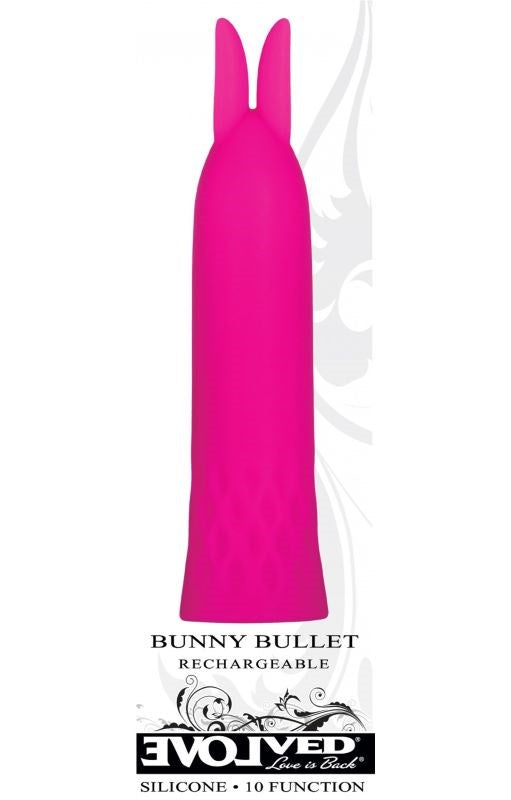 Evolved BUNNY BULLET - 10-Speed Waterproof Pleasure - - Bullet Vibrators