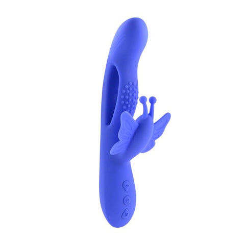 Evolved Butterfly Dreams Clitoral Vibrator 7 Modes Premium Silicone - Rabbit Vibrators