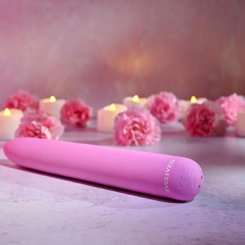 Evolved Carnation Slimline Vibe 10 Speed Waterproof Vibrator - Bullet Vibrators
