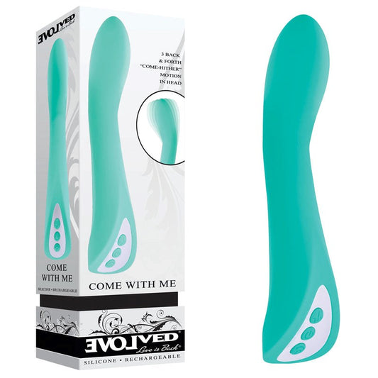 Evolved's Dual-Motor Pleasure Enhancer - Come With Me - - G-Spot Vibrators