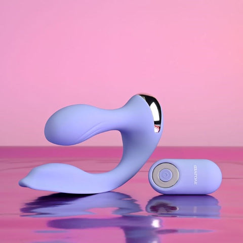 Evolved Compact Remote Controlled Vibrator with 10 Modes - Rabbit Vibrators