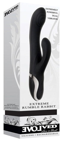 Evolved Extreme Rumble Rabbit Dual Motor Rabbit Vibrator - Rabbit Vibrators