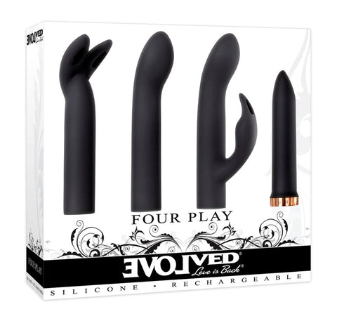 Evolved Four-in-One Pleasure Stimulator - Sex Kits