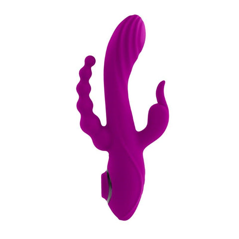 Evolved Fourgasm Unlock Unparalleled Ecstasy Waterproof Vibrator - Rabbit Vibrators