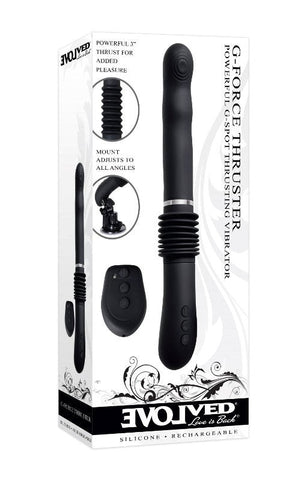 Evolved G-Force Thruster Black - Luxury Sex Toys