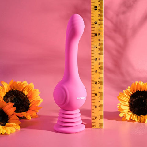 Evolved Gyro Vibe in Pink Spin into Ecstasy with Gyrating Action - G-Spot Vibrators