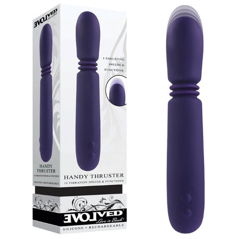 Evolved Handy Thruster Personalized Pleasure Experience Vibrator - G-Spot Vibrators