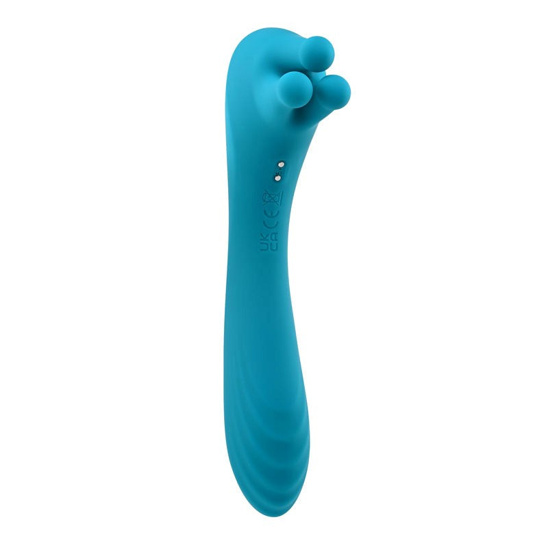 Evolved Dual Stimulation Vibrator Heads or Tails Dual Zone Pleasure - - Personal Massagers
