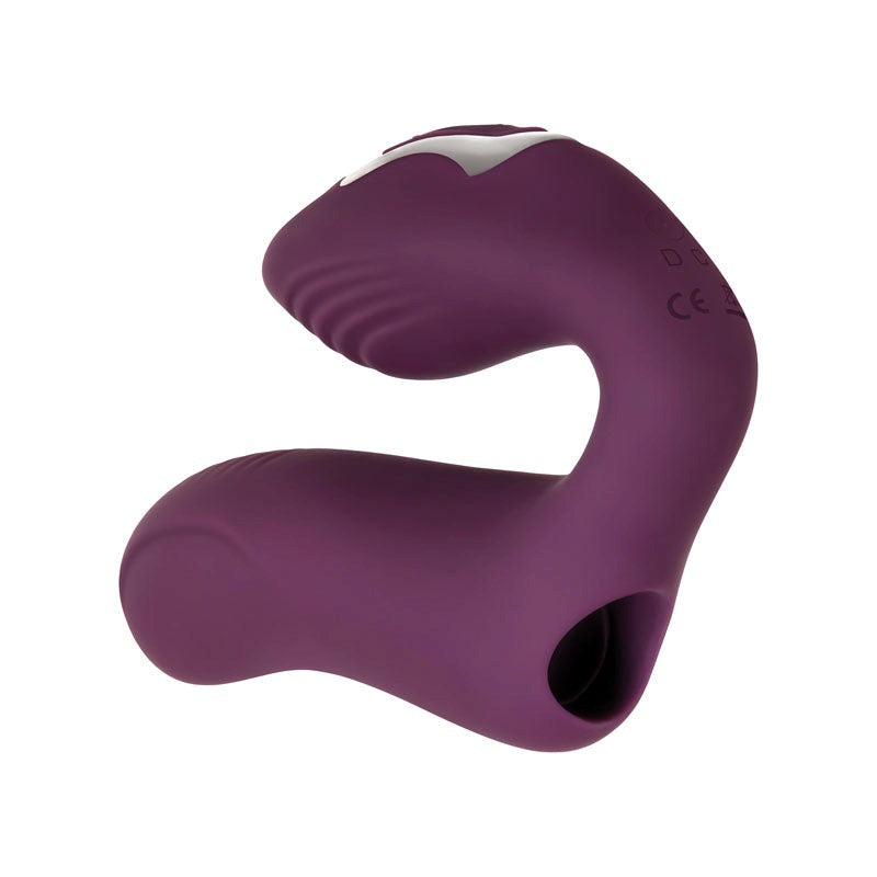Evolved Helping Hand - Dual Finger Stimulator for Blissful Delight - - Finger and Tongue Vibrators