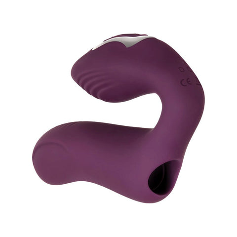 Evolved Helping Hand Dual Finger Stimulator with Multiple Vibration Modes - Finger and Tongue Vibrators