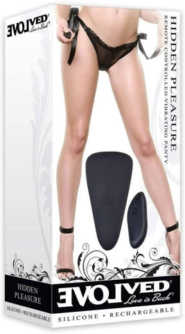 Evolved Hidden Pleasure Discreet Vibrator 10 Modes Whisper Quiet Clitoral - Clit Ticklers and Pulsators