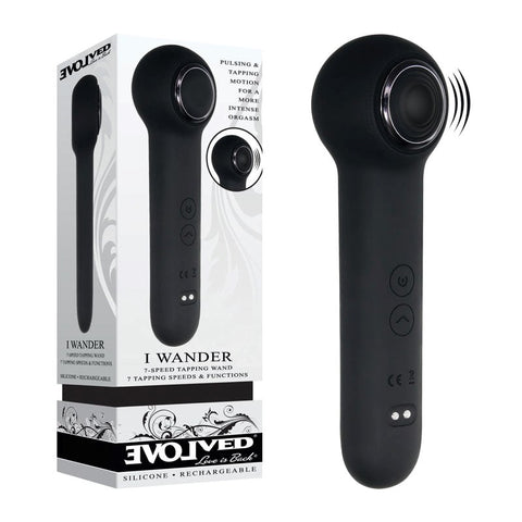 Evolved I Wander Pleasure Wand Tapping Stimulation for Clitoral Orgasms - Body Wands