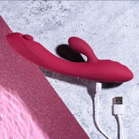 Evolved Jammin G Spot Vibrator Curved Design for Targeted Stimulation - Rabbit Vibrators