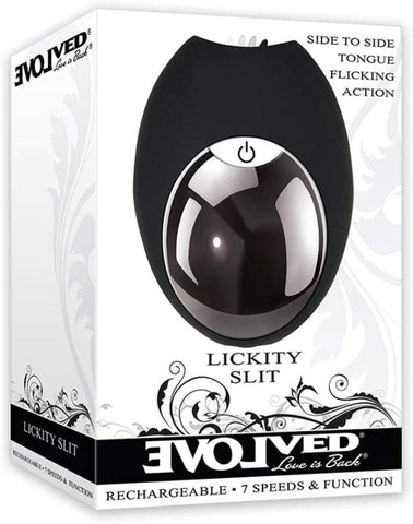 Evolved Lickity Slit Clitoral Stimulator with Tongue Flicking Action - G-Spot Vibrators