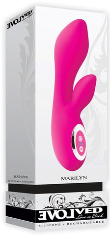 Evolved Marilyn Vibrator Dual Motor Clitoral G Spot Stimulation Sex Toy - Rabbit Vibrators