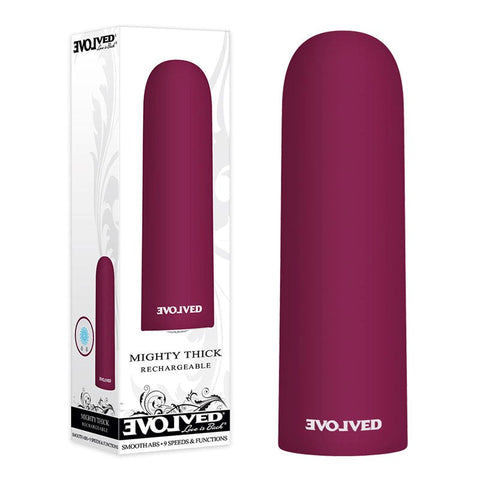 Evolved Mighty Thick Powerful Bullet Vibrator with 10 Intense Modes - Bullet Vibrators