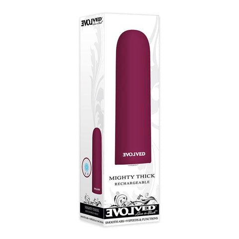 Evolved Mighty Thick Powerful Bullet Vibrator with 10 Intense Modes - Bullet Vibrators