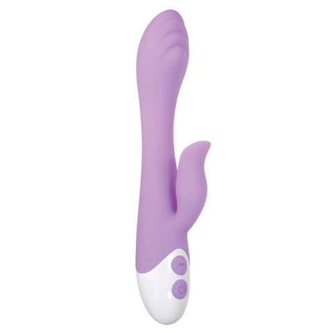 Evolved Pleasing Petal Lilac Vibrator Multiple Speeds for Clitoral Stimulation - Rabbit Vibrators