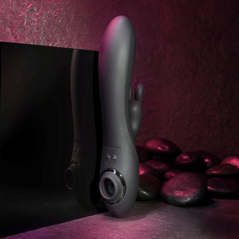 Evolved RABBIT HOLE Pulsing Vibrator with 3 Powerful Sensations - Rabbit Vibrators
