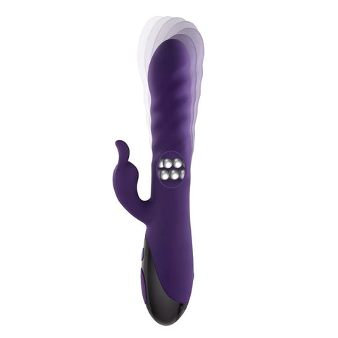 Evolved RASCALLY RABBIT 10 Powerful Functions Waterproof & Rechargeable Vibrator - Rabbit Vibrators