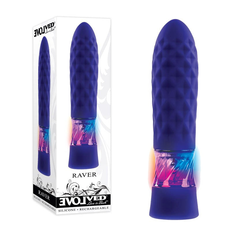 Evolved Raver Disco Mini Vibe - Vibrant Pleasure Awaits - - Mini & Slim Vibrators