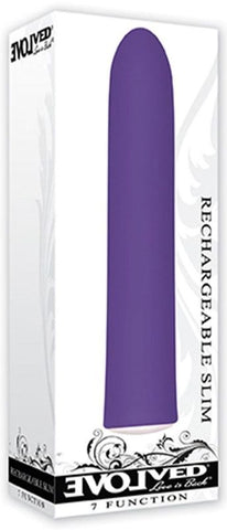 Evolved Rechargeable Slim Bullet Vibrator 10 Vibration Modes for Clitoral - Bullet Vibrators