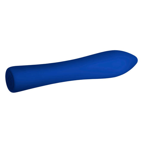 Evolved Robust Rumbler Vibrating Cock Ring Blue Silicone Penis Enhancement - G-Spot Vibrators