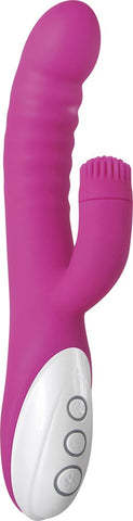 Evolved Rockin G Rabbit Vibrator with G Spot Motion and Clitoral Spinning - Rabbit Vibrators