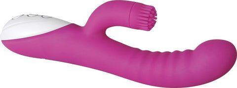 Evolved Rockin G Rabbit Vibrator with G Spot Motion and Clitoral Spinning - Rabbit Vibrators