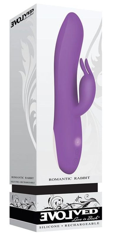Evolved Romantic Rabbit - Dual Motors, 10 Speeds, Jolt Feature - - Rabbit Vibrators