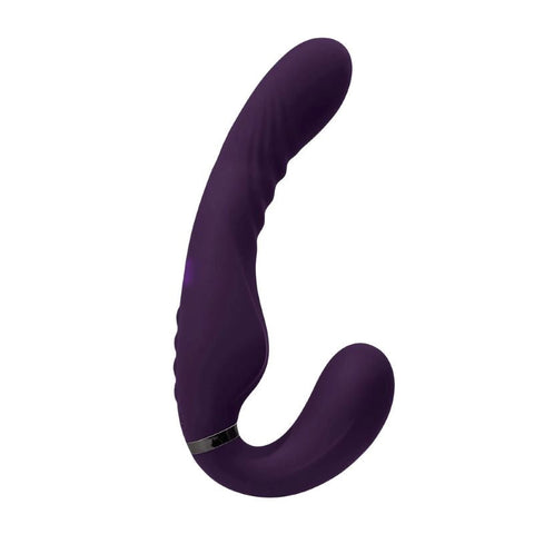Evolved Share The Love Inflatable Vibrating Strapless Strap On - Strap On Sextoys
