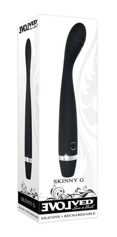 Evolved Skinny G - Slim Design, 10 Speeds, Waterproof Bliss - - G-Spot Vibrators