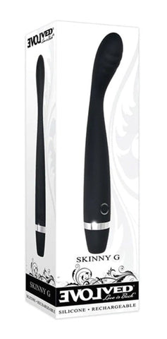 Evolved Skinny G Vibrator Slim Design 10 Speeds Waterproof G Spot Bliss - G-Spot Vibrators