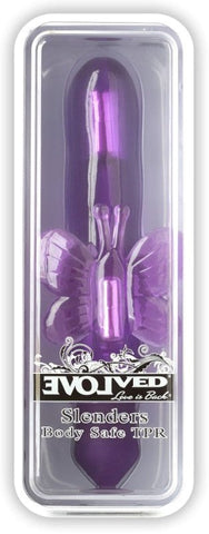 Evolved Slenders Flutter Jelly Vibrator with 3 Speeds and Waterproof Design - G-Spot Vibrators