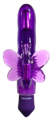 Evolved Slenders Flutter Jelly Vibrator with 3 Speeds and Waterproof Design - G-Spot Vibrators