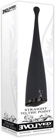 Evolved Straight to the Point 10 Speed Vibrator for Precision Stimulation - Personal Massagers