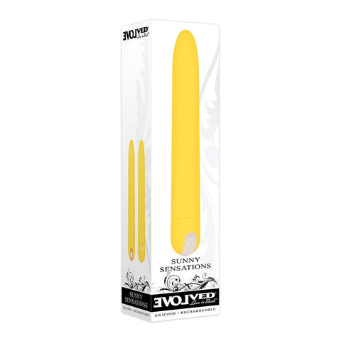 Evolved Sunny Sensations Yellow Vibrator with Multiple Modes & Waterproof Design - Bullet Vibrators