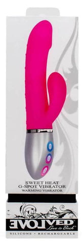 Evolved Sweet Heat G Spot Vibrator with Heating Technology - Rabbit Vibrators