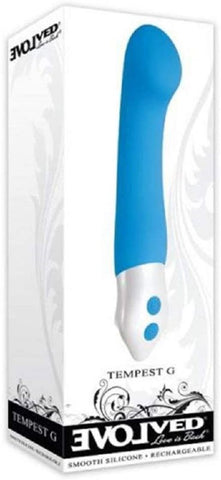 Evolved Tempest G Curved G Spot Vibrator with 7 Speed Patterns - Waterproof Vibrators