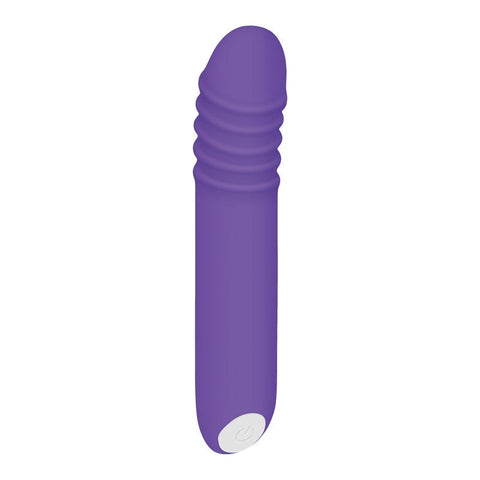Evolved G Rave Purple G Spot Vibrator with 10 Patterns 3 Intensities - G-Spot Vibrators