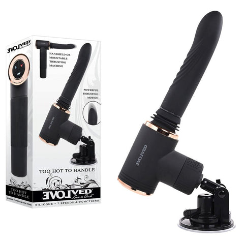 Evolved TOO HOT TO HANDLE Thruster Rechargeable Thrusting Sex Toy - G-Spot Vibrators